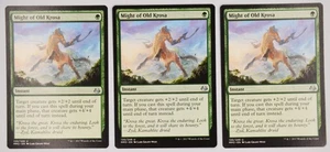 3 Might of Old Krosa #130 Modern Masters 2017 MTG Magic The Gathering - Picture 1 of 1