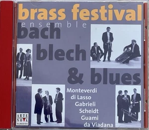 CD Ensemble Bach, Blech & Blues Brass  Festival, wie neu - Foto 1 di 3