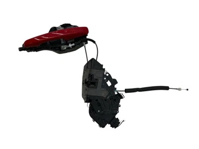 Jaguar E-Pace 2018-2019 manija de puerta exterior delantera izquierda con pestillo | rojo caldera (CBP) Foto 1 de 4