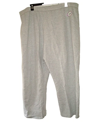 Ladies Plus Knit Pants Size 4X Petite   26W-28W Jms  Gray New - Image 1 of 2