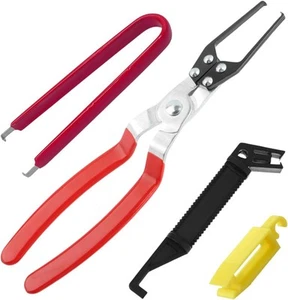 Alicates extractores de relé, paquete de 4 fusibles rojo automotriz - Imagen 1 de 7