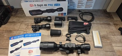 ATN X Sight 4k Pro Day/Night Vision 3-14x Scope - Image 1 of 3