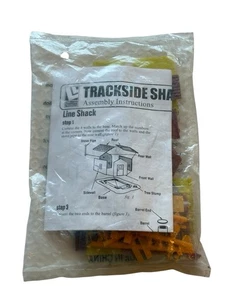VTG Life-Like Trackside Shacks Line Shack HO Scale Model Kit NIB Train Scenery - Picture 1 of 4