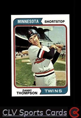 Minnesota Twins Danny Thompson #168 Topps Baseball Near Mint or Better - Image 1 of 2