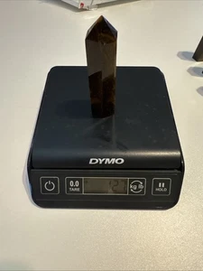 Natürliche Tigerauge Kristallspitze - sechseckiges Kristallturmdekor, 127g - Bild 1 von 2