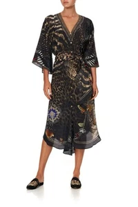 CAMILLA Treasure Chaser Loose Button Through Dress Size L / XL RRP $749 - Picture 1 of 9
