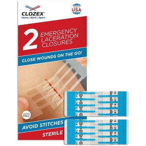 Surgical-Grade Adhesive Skin Closures - Perfect for Active Lifestyles, Pack of 2 - Picture 1 of 7