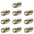 10PCS  Bright White LED Screw Bulb E5 E5.5 12V-14V HO/TT/N Scale