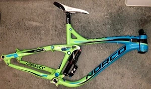NORCO AURUM LE DOWNHILL MOUNTAIN BIKE FRAME MEDIUM 27.5/650b - Picture 1 of 10