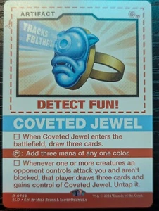 Coveted Jewel Non-Foil MTG Secret Lair Just Add Milk Second Helpings English NM - Picture 1 of 2