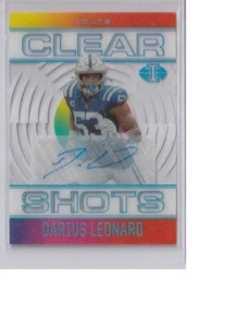 Darius Leonard 2021 Panini Illusions Clear Shots Signatures Auto /99 #CS-5 - Bild 1 von 2