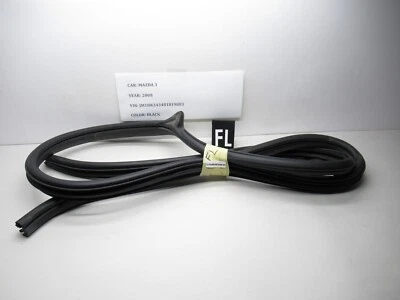 2004-2009 Mazda 3 Left Front Door Body Seal Weather Strip  BP4K-68-912A OEM - Image 1 of 4