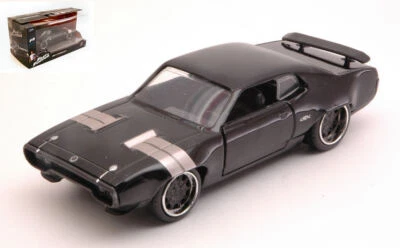 MODELLINO AUTO STATICO JADA TOYS DOM'S PLYMOUTH GTX FAST FURIOUS NERO SCALA 1/32 - Immagine 1 di 4