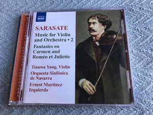 SARASATE Vol. 2: Music for Violin & Orchestra by Izquierdo (CD, 2010, NAXOS) - Bild 1 von 2