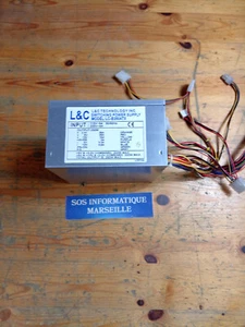 Bloc Alimentation PC Bureau L&C LC-B350ATX 350W - Photo 1/8