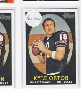 KYLE ORTON 2005 TOPPS HERITAGE PHOTO VARIATION SHORT PRINT ROOKIE - VERSAND KOSTENLOS - Bild 1 von 23