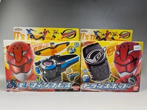Power Rangers Beast Morphers Morpher & Transpod set GoBusters Morphin Brace NEW - Picture 1 of 7
