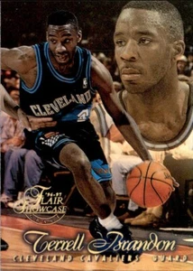 1996-97 Flair Showcase Row 1 #55 - Terrell Brandon - Picture 1 of 2