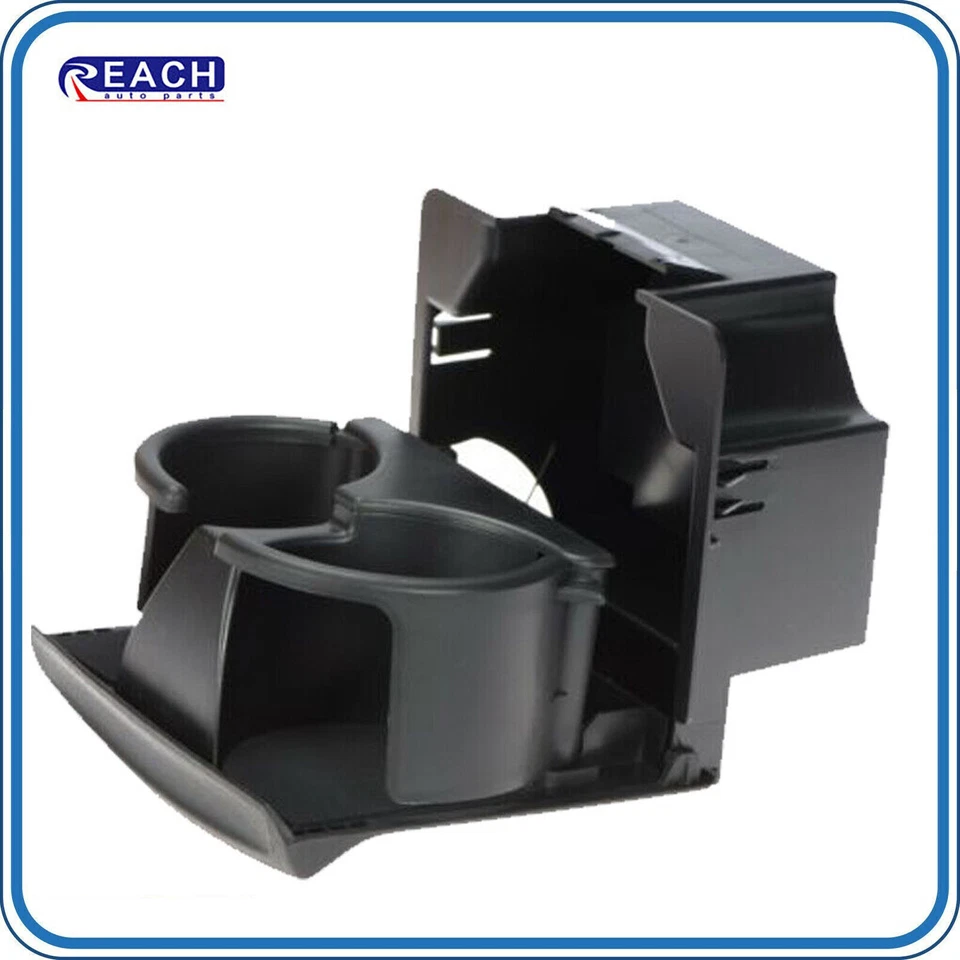 Portavasos para consola central Nissan Titan 08-15 gris carbón Foto 1 de 4