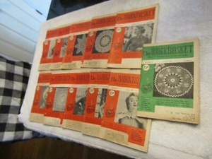 Vintage Arbeitskorb Arbeitskorb Home & Needlecraft Nähzeitschriften 1954 11 Diff - Bild 1 von 5