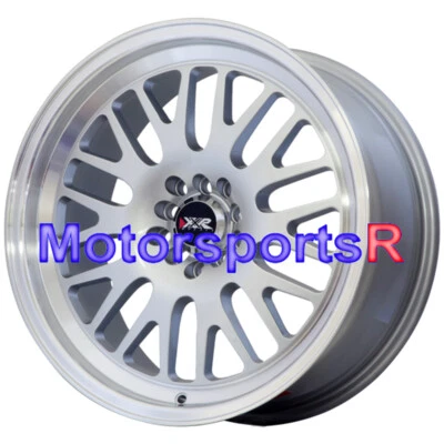 XXR 531 Wheels 17 x8 +35 Silver Mesh Rims 5x100 Scion FRS Subaru BRZ Toyota 86 Foto 1 de 3