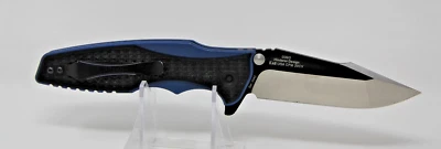 Zero Tolerance Original 0393 Hinderer Design Blue Titanium CPM20 CV New - Image 1 of 4