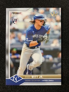 2022 Topps X Bobby Witt Jr. Crown Collection BOBBY WITT JR RC #7 Royals