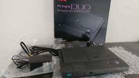 PC Engine DUO Console PCE Japan Used Tested w/Box AC adapter Controller Cable 