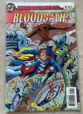 Bloodbath #1 1993 Part One of Two Bloodlines Finale DC Comics Superman - Combine