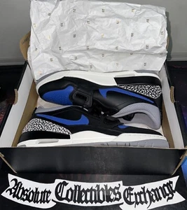Nike Air Jordan Legacy 312 Low Game Royal Schwarz Herrenschuhe Neu im Karton Zertifiziert 11,5 - Bild 1 von 10