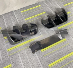 For BMW i8 2014-20 Real Carbon Fiber Rear Bumper Lip Splitter Diffuser Body Kits - Picture 1 of 1