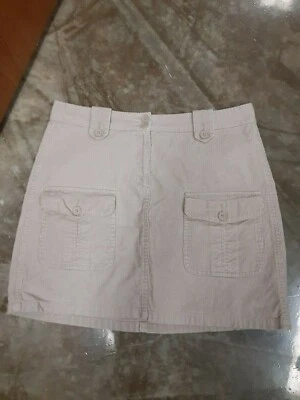 Бас хаки вельветовая юбка размер 10 - Изображение 1 из 4