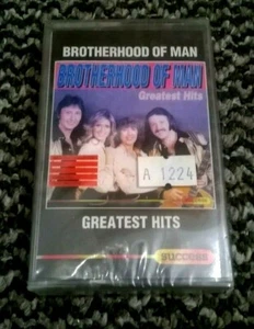 BROTHEHOOD OF MAN - GREATEST HITS (BEST OF)- TAPE CASSETTE - NEW & SEALED - RARE - Picture 1 of 4