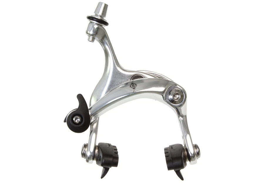 Pinza de freno de carretera Origin-8 Pro Pulsion delantera plateada 47-57 mm tuerca empotrada Foto 1 de 1