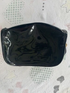 Vintage 1990's Elizabeth Arden Large 7" x 5 1/2" Makeup Bag Travel Themed Zip - Picture 1 of 1
