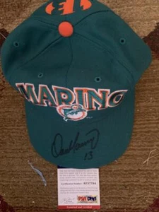 Dan Marino Baseball Cap Hat Signed Autograph Auto PSA/DNA NFL Miami Dolphins - Picture 1 of 4