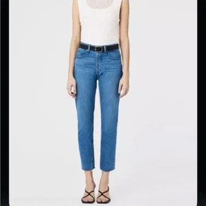Caviglia papavero sigaretta alta Rag & Bone Nina 27 nuova con etichetta - Foto 1 di 10