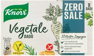 Knorr Zero Sale Vegetale CONTENUTO 8 DADI , 1 x 72 g - Foto 1 di 6