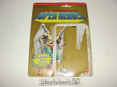 DC Comics Super Heroes Hawkman Card Back ТОЛЬКО 1990 Toybiz Batman Justice League - Изображение 1 из 3