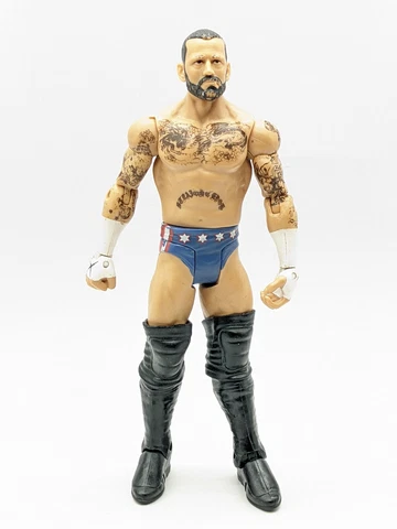 WWE CM Punk Series 33 Wrestling Loose Action Figure Mattel 2012 Basic Cover