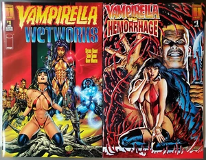 Vampirella Network # 1, vs Hemorrhage #1, Michael Bair, Mark Texeira, NM+ (9.6) - Bild 1 von 2