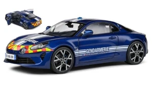 Alpine A110 Gendarmerie 2023 Blue 1:18 Model SOLIDO - Foto 1 di 1