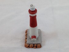 Lefton Handpainted 1995 Barnegat 10730 Lighthouse Figurine Vgc Free Us Shipping