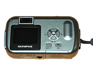 Cámara digital Olympus Camedia D-395 3,2 MP vendida para piezas o reparación fotografía - Imagen 1 de 6