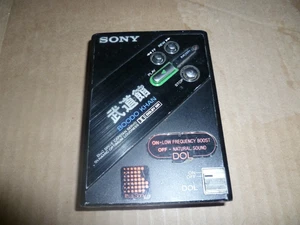 SONY DD-100 “Boodo Khan” Cassette Player Walkman,Black - Picture 1 of 2