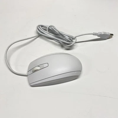 HP Wired USB Optical Mouse Genuine MODGUO 904368-001 USB Mouse White - Image 1 of 3