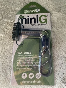 Mini Golf Brush The Small MiniG 'Dry Scrubber' Features A Detachable Magnet BNIB - Picture 1 of 3