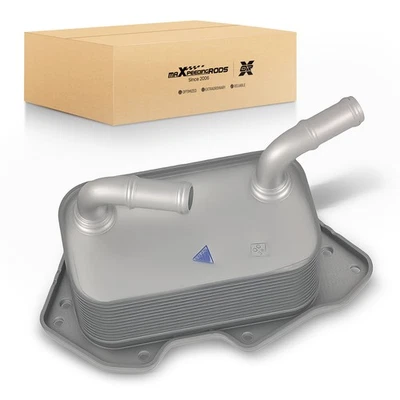 Engine Oil Cooler For Audi A4 A6 S5 Q7 VW Touareg 06E117021L 2005-16 - Image 1 of 4