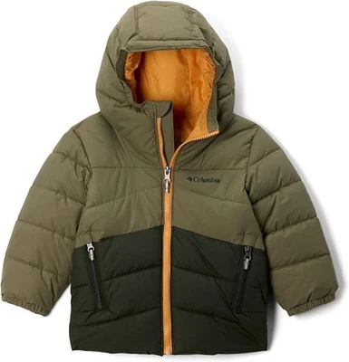 Columbia Big Boys Black Arctic Blast II Jacket Insulated Waterproof Sz XXS GREEN - Image 1 of 3