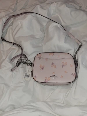 Coach Floral Bow Print Camera Bag - Image 1 of 4